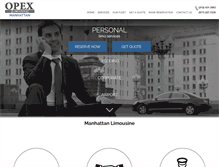 Tablet Screenshot of manhattanbestlimo.com